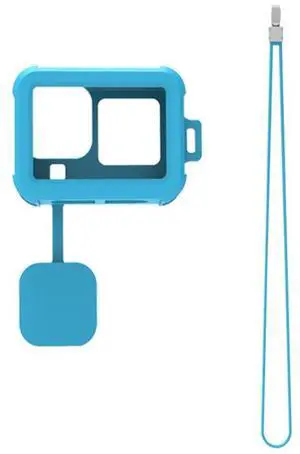 For GoPro HERO10 Black / HERO9 Black Liquid Silicone Case Liquid Silicone Case (Sky Blue) (Sky Blue)