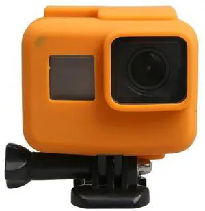 Original for GoPro HERO5 Silicone Border Frame Mount Housing Protective Case Cover Shell (Orange)