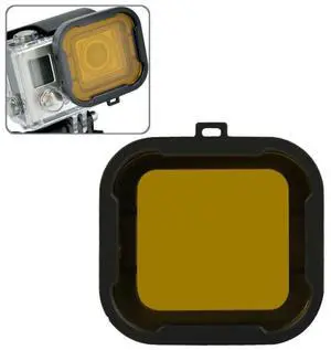 Polar Pro Aqua Cube Snap-on Dive Housing Filter for GoPro HERO4 /3+ (Yellow)
