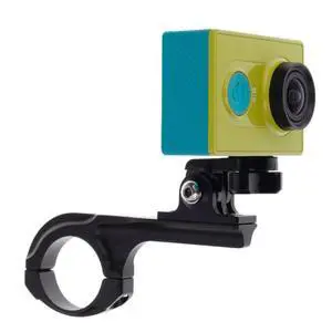 Bicycle Handlebar Holder with Connector Mount for Yi Sport Camera (Black)