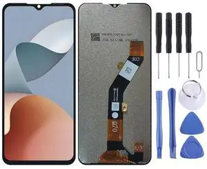 For ZTE Blade A54 LCD Screen with Digitizer Full Assembly (Black)