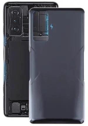 For Redmi K50 Gaming OEM Battery Back Cover (Black)