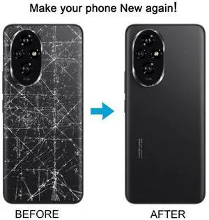 For Honor 200 OEM Battery Back Cover with Camera Lens Cover (White)