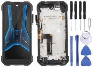 LCD Screen with Digitizer Full Assembly For Unihertz 8849 Tank Mini 1 Measurement Version