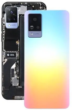 For vivo V21 Original Battery Back Cover with Camera Lens Cover (Colour)