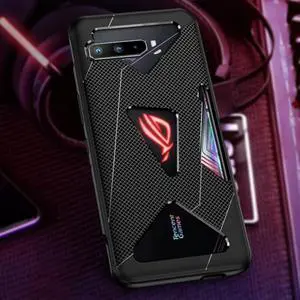 For Asus ROG Phone 3 TPU Cooling Gaming Phone All-inclusive Shockproof Case For Asus ROG Phone 3 (Black) For Asus ROG Phone 3 TPU Cooling Gaming Phone All-inclusive Shockproof Case For Asus ROG Phone 3 (Black)