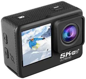 5K/30FPS WIFI HD Anti-Shake Remote Touch Dual-Screen IP68 Waterproof Sports Camera 5K 5K/30FPS WIFI HD Anti-Shake Remote Touch Dual-Screen IP68 Waterproof Sports Camera 5K