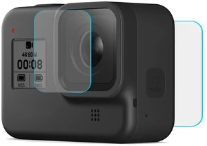 PULUZ for GoPro HERO8 Black Lens + LCD Display 9H 2.5D Tempered Glass Film PULUZ for GoPro HERO8 Black Lens + LCD Display 9H 2.5D Tempered Glass Film