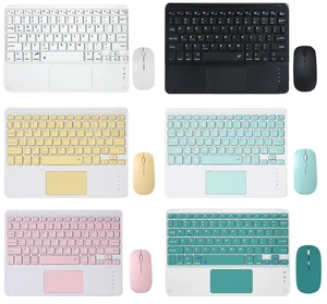 871 9.7 Inch Portable Tablet Bluetooth Keyboard With Touchpad + Mouse Set for iPad(Pink + Mouse) (Yellow + Mouse) 871 9.7 Inch Portable Tablet Bluetooth Keyboard With Touchpad + Mouse Set for iPad(Pink + Mouse) (Yellow + Mouse)