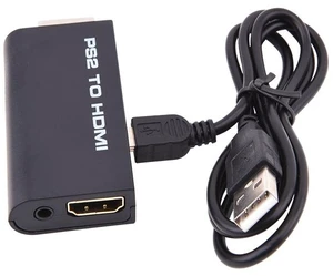 PS2 to HDMI Video Converter with 3.5mm Output PS2 to HDMI Video Converter with 3.5mm Output