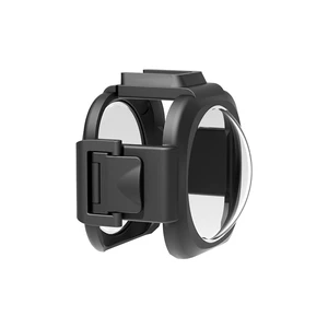 PULUZ Lens Guard Protective Cover for Insta360 ONE RS 1-Inch 360 Edition(Black) (Black)
