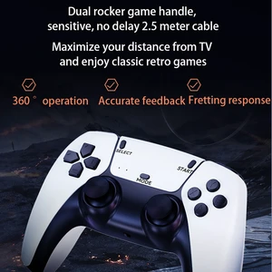 M8 Pro Y3Lite U8 Plus For PS1 2.4G Wireless Dual Gamepad (White) M8 Pro Y3Lite U8 Plus For PS1 2.4G Wireless Dual Gamepad (White)