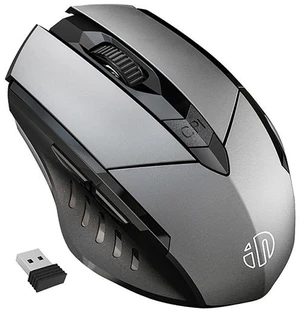 Inphic PM6 6 Keys 1000/1200/1600 DPI Home Gaming Wireless Mechanical Mouse, Colour: Gray Wireless Charging Silent Version Gray Wireless Charging Silent Version Inphic PM6 6 Keys 1000/1200/1600 DPI Home Gaming Wireless Mechanical Mouse, Colour: Gray Wireless Charging Silent Version Gray Wireless Charging Silent Version