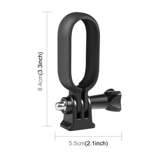 For Insta360 GO 3 / GO 3S PULUZ Body Plastic Protective Frame Cage with Screw & Adapter (Black) (Black) For Insta360 GO 3 / GO 3S PULUZ Body Plastic Protective Frame Cage with Screw & Adapter (Black) (Black)
