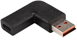 USB-C / Type-C Female to Yoga 3 Male 90 Degrees Angled Power Adapter Connector for USB-C / Type-C Female to Yoga 3 Male 90 Degrees Angled Power Adapter Connector for