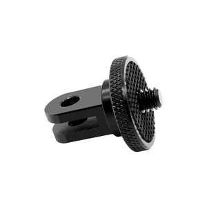 PULUZ 1/4 inch Screw Metal Tripod Mount Action Camera Adapter (Black) PULUZ 1/4 inch Screw Metal Tripod Mount Action Camera Adapter (Black)