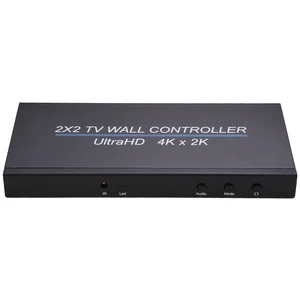 BT14 Ultra HD 4K x 2K 2X2 HDMI TV Wall Controller Multi-screen Splicing Processor BT14 Ultra HD 4K x 2K 2X2 HDMI TV Wall Controller Multi-screen Splicing Processor