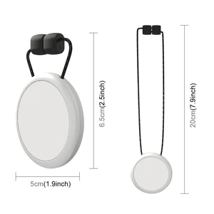 For Insta360 GO 3 / GO 3S PULUZ Magnetic Pendant Holder Quick Release Neck Strap (White) (White)
