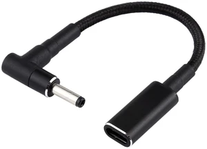 PD 100W 18.5-20V 4.0 x 1.35mm Elbow to USB-C / Type-C Adapter Nylon Braid Cable PD 100W 18.5-20V 4.0 x 1.35mm Elbow to USB-C / Type-C Adapter Nylon Braid Cable