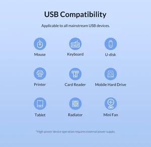 4 Ports USB 3.0 HUB, Super Speed 5Gbps, Plug and Play, Support 1TB (Black) 4 Ports USB 3.0 HUB, Super Speed 5Gbps, Plug and Play, Support 1TB (Black)