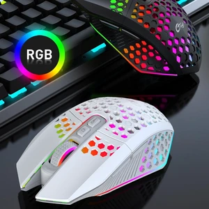 FMOUSE X801 8 Keys 1600DPI Hollow Luminous Gaming Office Mouse,Style: Black Wireless Rechargeable Black Wireless Rechargeable FMOUSE X801 8 Keys 1600DPI Hollow Luminous Gaming Office Mouse,Style: Black Wireless Rechargeable Black Wireless Rechargeable