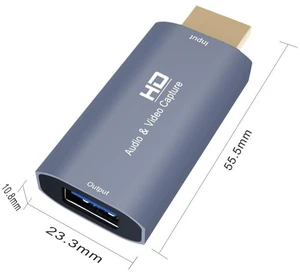 Z51 USB Female to HDMI Male Video Capture Card Z51 USB Female to HDMI Male Video Capture Card