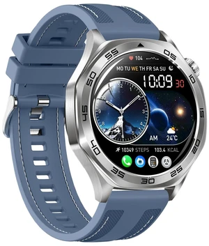 AK83 BT Call Smart Watch, Support Blood Pressure / Heart Rate / Sports Health Monitoring Fitness Tracker (Steel Grey Silicone) AK83 BT Call Smart Watch, Support Blood Pressure / Heart Rate / Sports Health Monitoring Fitness Tracker (Steel Grey Silicone)