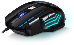 GAMING BLOODBAT GM02 7 Keys USB Wired Optoelectronics Game Mouse Digital Respiratory Lights Mouse GAMING BLOODBAT GM02 7 Keys USB Wired Optoelectronics Game Mouse Digital Respiratory Lights Mouse
