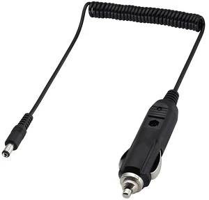 2A 5.5 x 2.1mm DC Power Supply Adapter Plug Coiled Cable Car Charger, Length: 40-140cm 2A 5.5 x 2.1mm DC Power Supply Adapter Plug Coiled Cable Car Charger, Length: 40-140cm