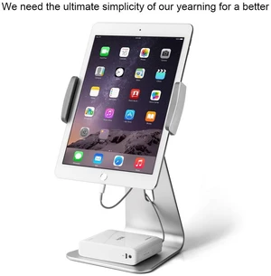 AP-7S 7-13 inch Universal Tablet PC Aluminum Alloy 360 Rotation Desktop Stand AP-7S 7-13 inch Universal Tablet PC Aluminum Alloy 360 Rotation Desktop Stand