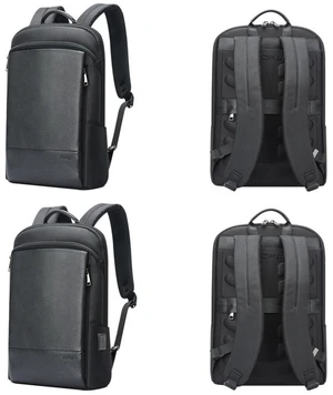 Bopai First-Layer Cowhide Business Commuter Waterproof And Lightweight Laptop Backpack 61-122721 Bopai First-Layer Cowhide Business Commuter Waterproof And Lightweight Laptop Backpack 61-122721