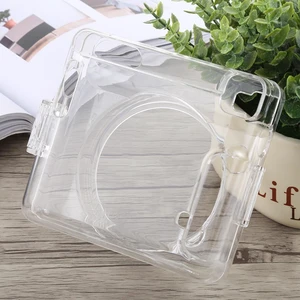 Protective Crystal Shell Case with Strap for FUJIFILM instax SQUARE SQ6 (Transparent) Protective Crystal Shell Case with Strap for FUJIFILM instax SQUARE SQ6 (Transparent)