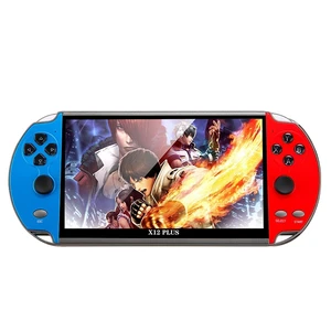 Powkiddy X12 Plus Retro Classic Games Handheld Game Console with 7 inch HD Screen & 16GB Memory, Support MP4 / E-book (Red + Blue) Powkiddy X12 Plus Retro Classic Games Handheld Game Console with 7 inch HD Screen & 16GB Memory, Support MP4 / E-book (Red + Blue)