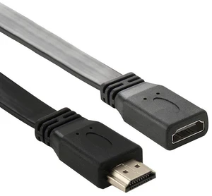 30cm High Speed V1.4 HDMI 19 Pin Male to HDMI 19 Pin Female Connector Adapter Cable 30cm High Speed V1.4 HDMI 19 Pin Male to HDMI 19 Pin Female Connector Adapter Cable
