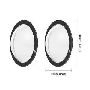 For Insta360 X3 PULUZ Lens Guard PC Protective Cover(Black) (Black) For Insta360 X3 PULUZ Lens Guard PC Protective Cover(Black) (Black)