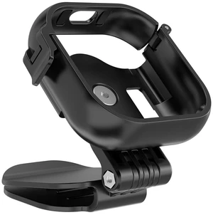 For Insta360 GO Ultra PULUZ Baseball Hat Clip Camera POV Vlog Mount (Black) (Black)