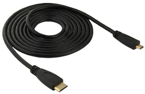 1.8m Mini HDMI Male to Micro HDMI Male Adapter Cable 1.8m Mini HDMI Male to Micro HDMI Male Adapter Cable