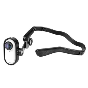 For Insta360 GO 3 / GO 3S PULUZ Magnetic POV Holder Head Mount (Black) (Black)