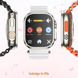 GS29 2.08 inch IP67 Waterproof 4G Android 9.0 Smart Watch Support AI Video Call / GPS 1G+16G (Gold)