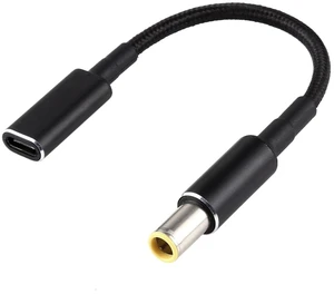PD 100W 18.5-20V 7.9 x 0.9mm to USB-C / Type-C Adapter Nylon Braid Cable PD 100W 18.5-20V 7.9 x 0.9mm to USB-C / Type-C Adapter Nylon Braid Cable