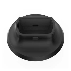 For Insta360 X5 PULUZ Silicone Dock Desktop Adhesive Base Bracket (Black) (Black)