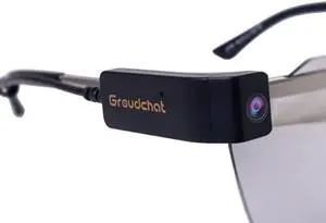 Groudchat JP1DV1 1080P HD Smart Camera Mobile Phone USB Live Camera for Glasses Legs, Built-in and