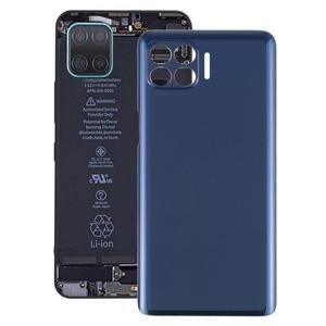 Battery Back Cover for Motorola One 5G UW / One 5G / Moto G 5G Plus / XT2075 XT2075-2 XT2075-3 (Blue) Black