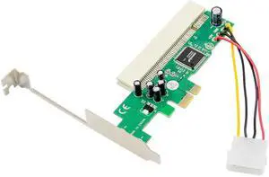 PCI Express x1 to PCI Bridge Card PCI Express-to-PCI with 4-pin Power Connector ASM1083
