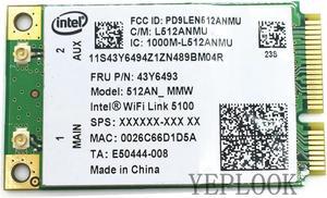 5100AGN 512AN MMW 300Mbps Wireless 802.11N PCI-E WIFI LAN CARD for Y450 Y450A G450 G450L G450A