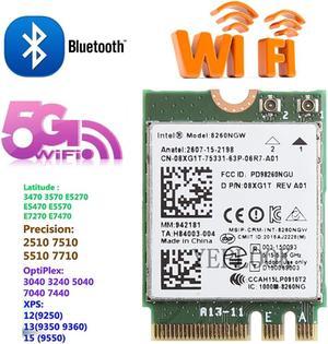 AC8260 8260NGW 8260AC Intel Wireless-AC 8260 867Mbps Bluetooth 4.2 Dual Band 2.4+5GHz NGFF M.2 WIFI Card