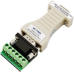 UTEK UT-202D Passive RS232 to RS422 Converter RS422 to 9Pin Serial Port Two-way Communication Distance 1.2KM No Need Power