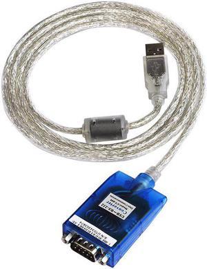 UTEK UT-880 USB to RS232 Serial Cable 9Pin DB9 Com Nut Port Industrial Grade Adapter Line 1.5M FTDI FT232 Chipset