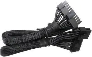 Original SEASONIC PRIME Ultra Gold 18+10Pin to 24Pin ATX 20+4Pin MB Main Power Supply Cable 60CM 18AWG for GX Series Modular PSU