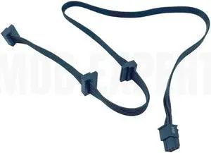 Original Seasonic 3 SATA Angled HDD SSD Power Cable for Seasonic Platinum 660W 760W 860W 1050W 1200W P Series Modular Power Unit
